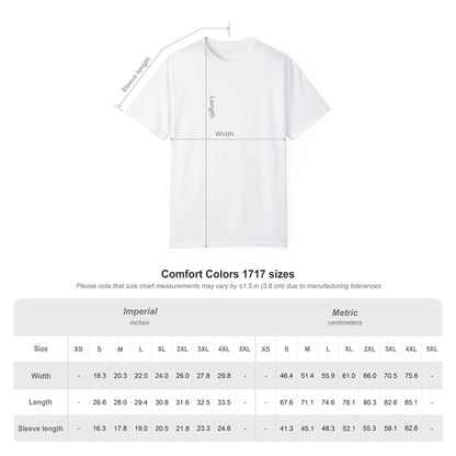 VOID - Comfort Colors — Minimalist Vertical Text Tee